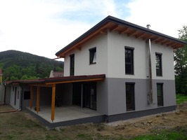 Holzriegelbau - Einfamilienhaus